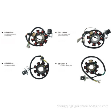Magneto coil